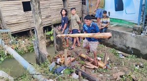 Sakri Anang Jahri Turun Langsung Pimpin Gotong Royong Bersama Warga
