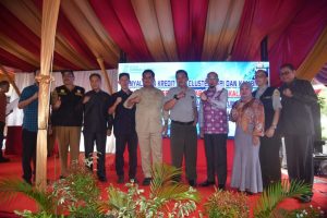 Bupati Askolani Launching Unit Puskeswan dan RPH di Kecamatan Sembawa