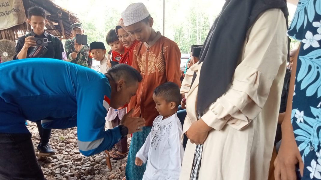 Mobilisasi Rig Pengeboran Berjalan Lancar, PT SRB Gelar Syukuran dan Santuni 110 Anak Yatim