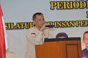 Iman Santoso Resmi Nahkodai PWI Lubuk Linggau 2022-2025