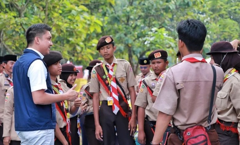 Jambore Nasional XI 2022, Bupati Panca Tinjau Kontingen Kwartir Ogan Ilir