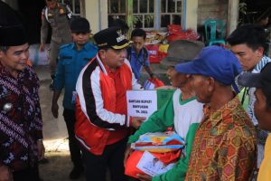 Bupati Banyuasin Tinjau Langsung 27 Lokasi Rumah Warga Bencana Angin Puting Beliung 