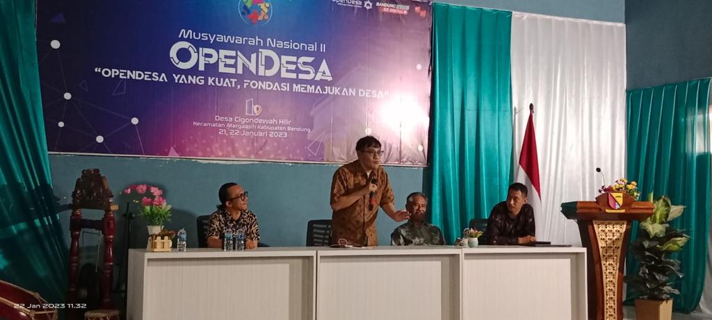 Pembangunan Digital: Lembaga Desa Digital Gelar Musyawarah Nasional II di Cigondewah