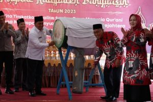 Bupati Banyuasin Bersama Wabup Buka STQH Ke-11 Tingkat Kabupaten Banyuasin 