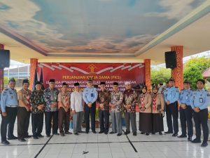 Tingkatkan Program Pembinaan, Lapas Banyuasin Tandatangani PKS dengan Kemenag dan Kwarcab Pramuka Banyuasin