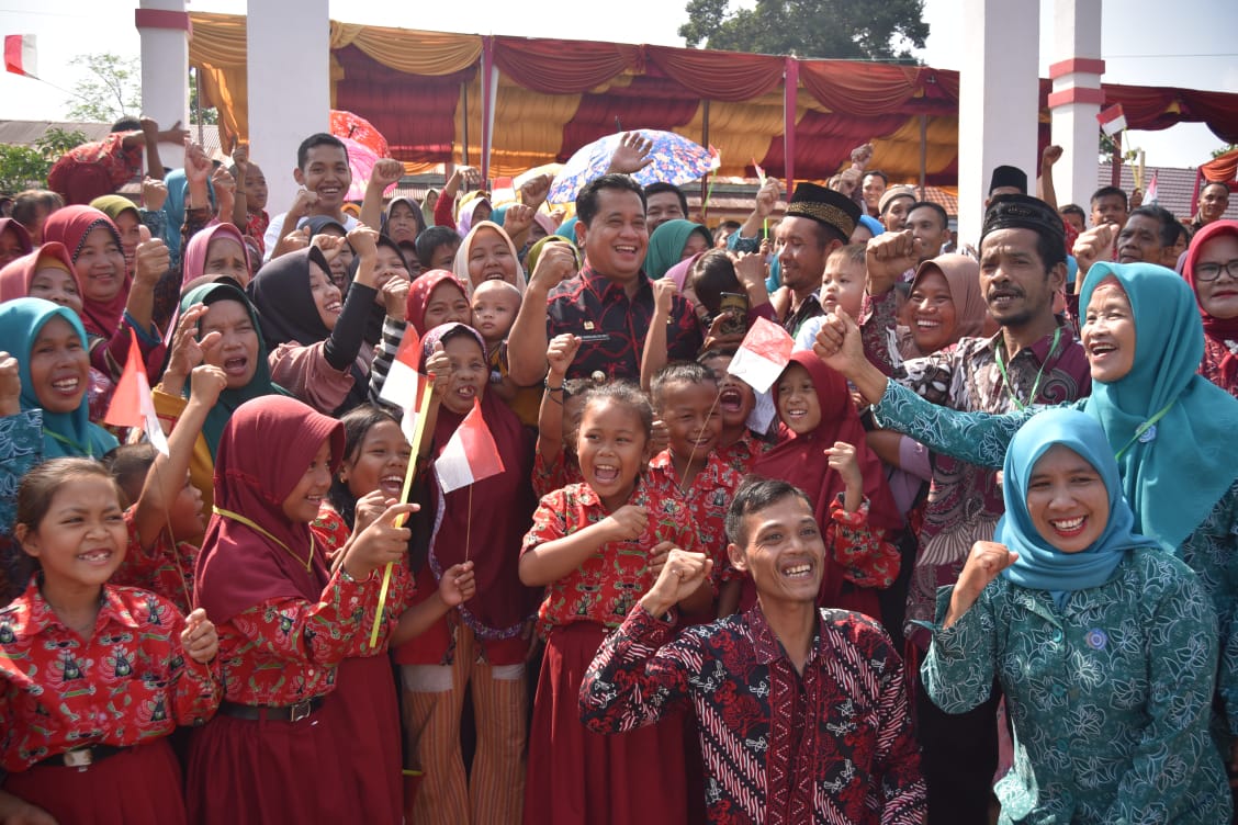 Jalin Silaturahmi, Bupati Askolani Hadiri Rakorcam Kecamatan Rantau Bayur