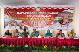 Rakor Banyuasin I, Bupati Tegaskan Pemkab Banyuasin Akan Terus Jalankan Program Banyuasin Bangkit, Adil Dan Sejahtera.