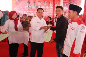 Rakor di Rambutan, Askolani Launching UKM Desa Dan DMD