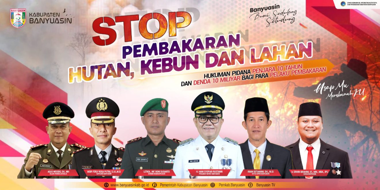 Instruksi Pj Bupati Banyuasin antisipasi Bencana kabut asap