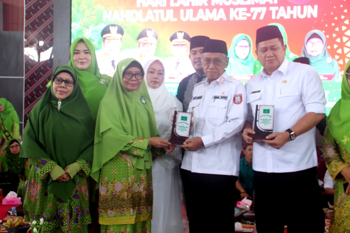 Ribuan Jamaah Hadiri Harlah Muslimat NU Ke-77 Di Kabupaten Banyuasin