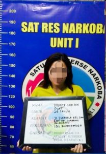 Diduga Konsumsi Sabu, IbU Rumah Tangga Diamankan Satres Narkoba Polres PALI