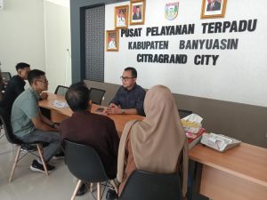 Pj. Bupati Banyuasin Sidak Pusat Pelayanan Terpadu Kabupaten Banyuasin Citra Grand City.