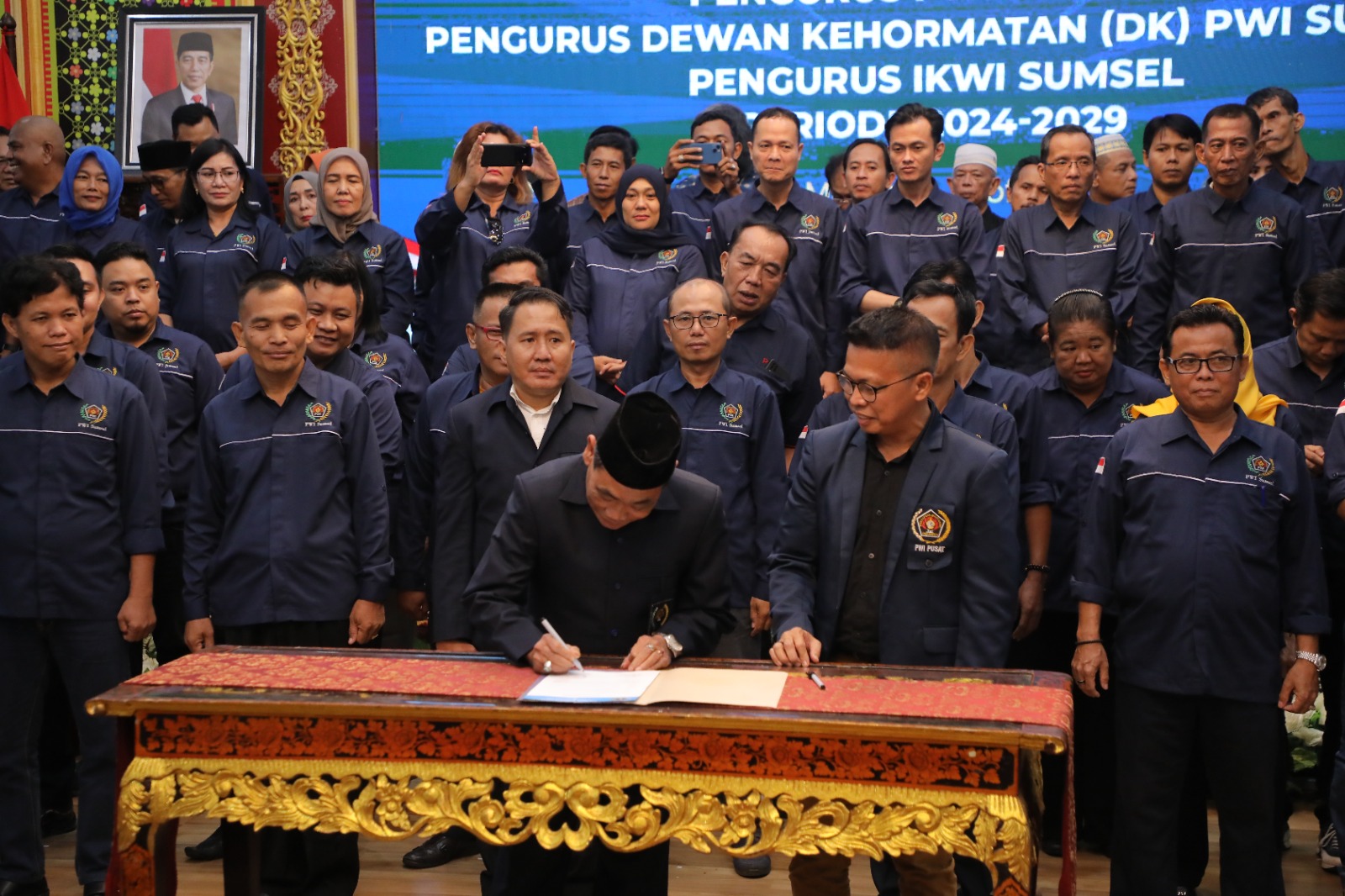 Pengurus PWI Sumsel Masa Bhakti 2024-2029 Resmi Dilantik