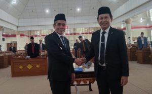 DPRD OI Gelar Rapat Paipurna V Tentang LKPJ Bupati OI Tahun Anggaran 2023