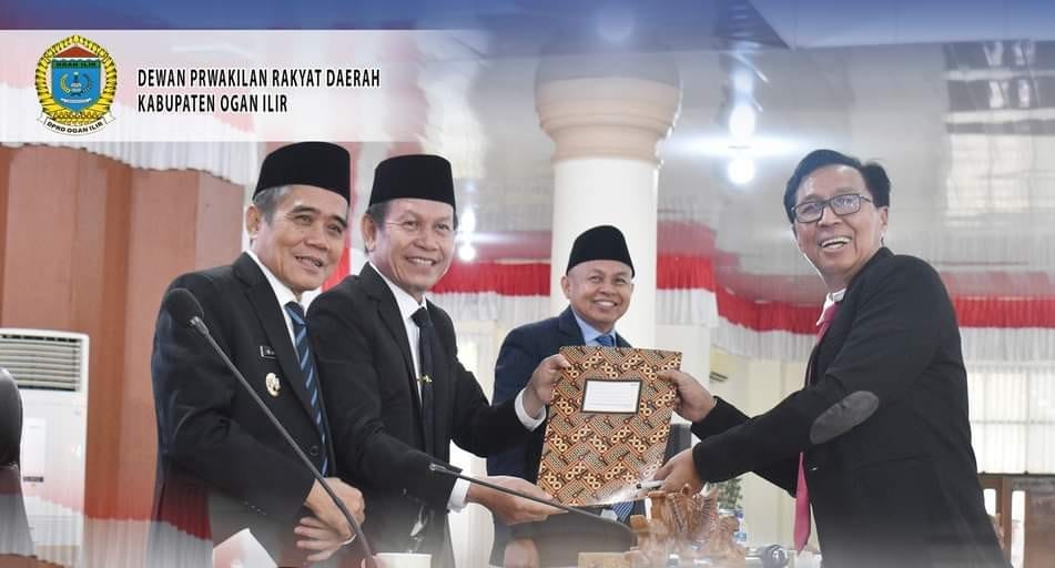 DPRD Ogan Ilir Gelar Rapat Paripurna Pembicaraan Tingkat Kedua LKPJ Tahun Anggaran 2023