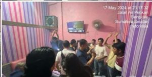 Polres Pagar Alam Gelar Razia Gabungan, Belasan Pengunjung Tempat Hiburan Karaoke di Pagar Alam Positif Narkoba