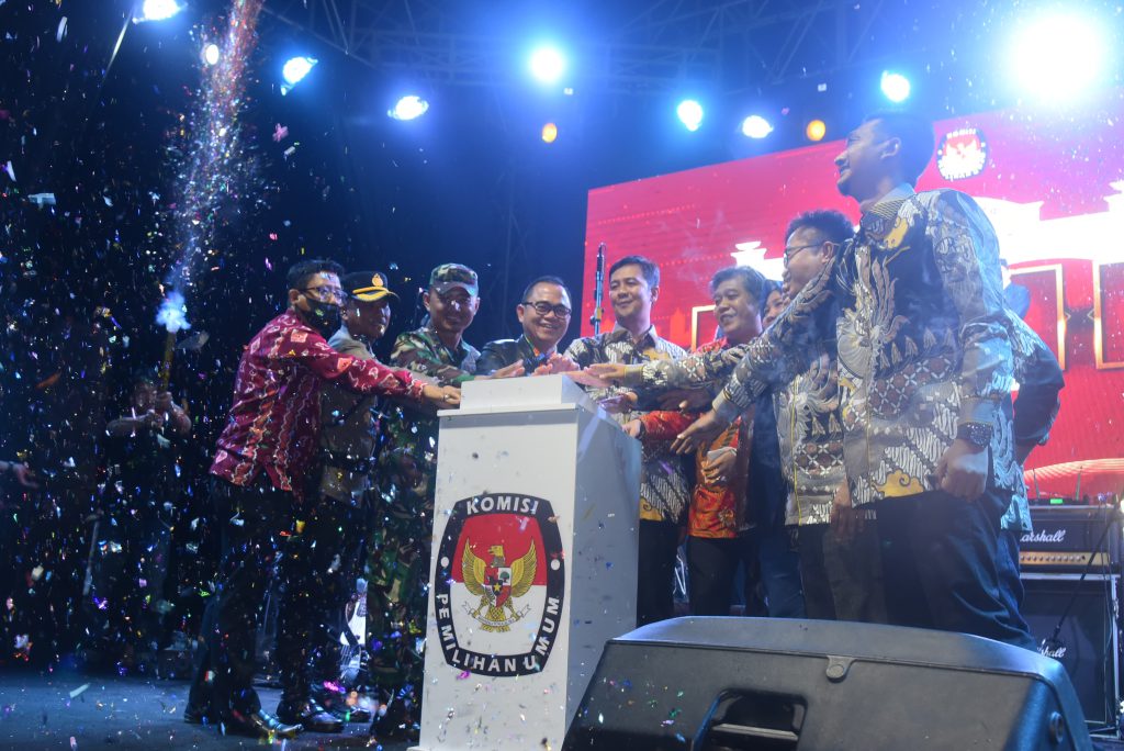 Buka Launching Pilkada 2024, Pj Bupati Hani S Rustam Harap Pesta Demokrasi Di Kabupaten Banyuasin Berjalan Lancar Dan Sukses