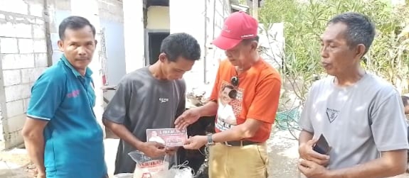 Yuliarman, Korban Kebakaran di Muara Telang Terharu Dapat Bantuan Dari H Askolani