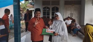 Emak-emak Pengajian di Air Batu Bahagia Bertemu H Askolani, Kompak Menangkan Pasangan ASTA