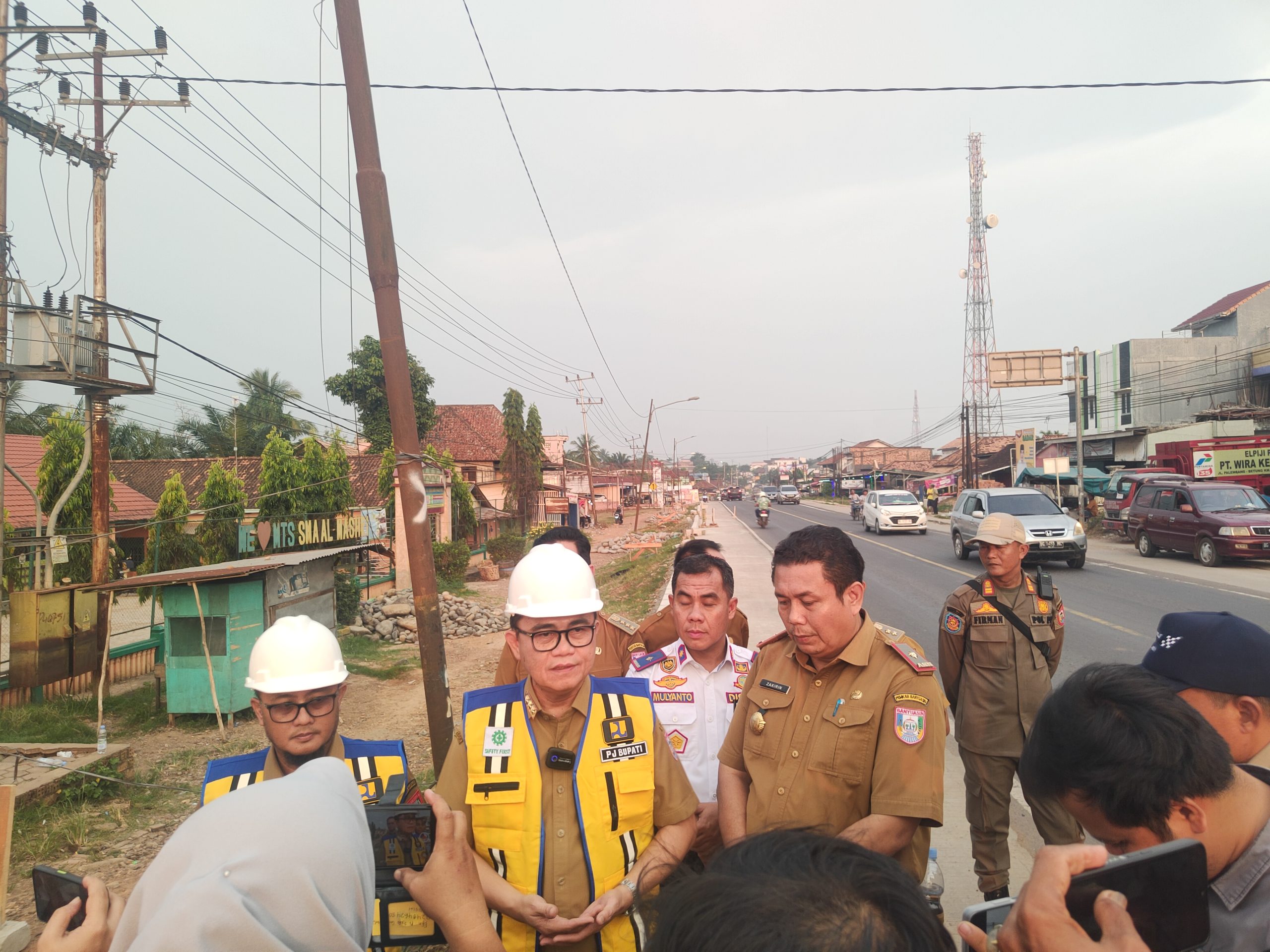 Monitoring Fasum Kota Pangkalan Balai, PJ Bupati Wujudkan Wajah Kota Pangkalan Balai 