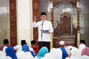 Jalin Silaturahmi Di 21 Kecamatan, Pj Bupati Gelar Pengajian Akbar dan Sholawat Bersama Badan Kontak Majelis Taklim (BKMT)