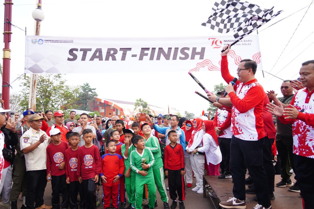 Jalan Sehat, Pj Bupati Banyuasin Muhammad Farid, Berpesan ini!!