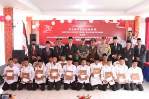 Kapolres Banyuasin Turut Hadir Dalam Upacara Pemberian Remisi Kepada WBP di Lapas Kelas IIA Banyuasin