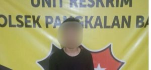 Personil Polsek Pangkalan Balai Berhasil mengamankan Pelaku Pencurian di Toko Azhar Pulsa