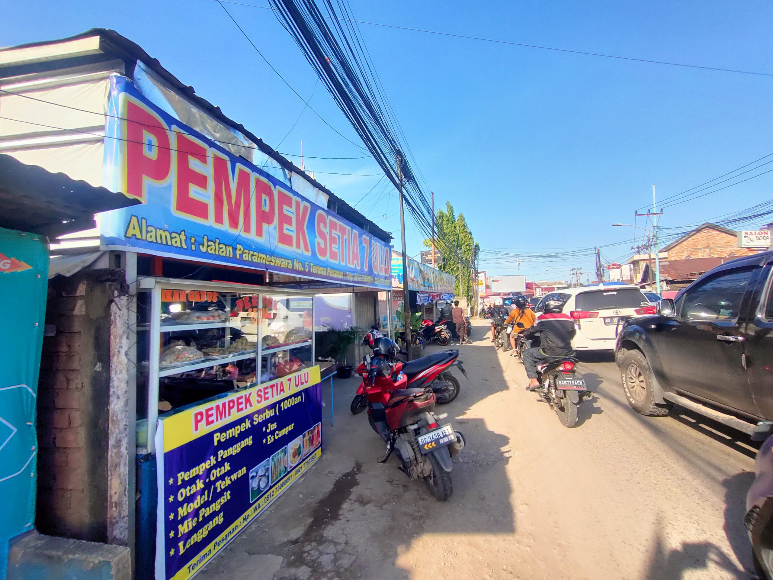 Pempek Setia. Harga Murah Tapi Teraso Iwaknyo