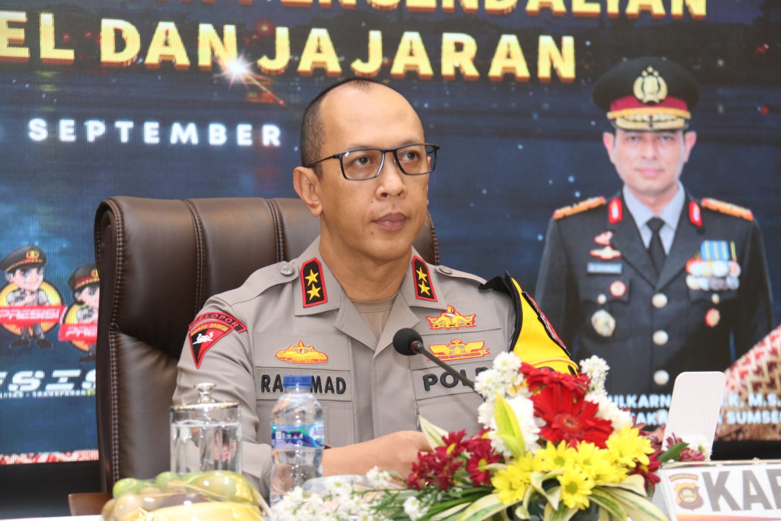 Kapolda Sumsel Buka Taklimat awal Wasrik Itwasum Polri Tahap II T.A 2024