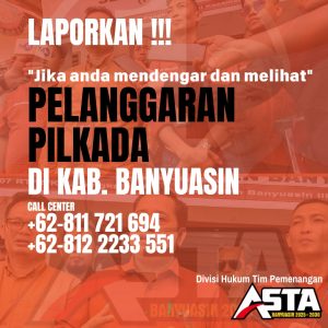 Dukung Patroli Siber Polres Banyuasin, Divisi Hukum Asta Luncurkan Call Center Pelanggaran Pilkada