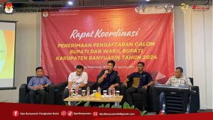 KPU Banyuasin Gelar Rakor Persiapan Penerimaan Pendaftaran Pilkada