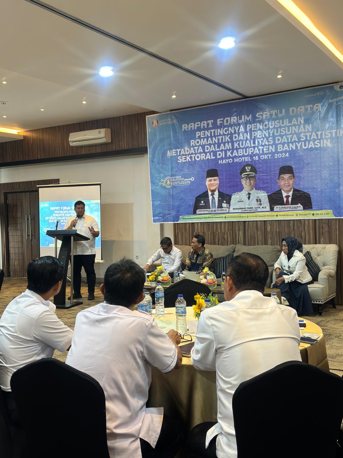 Wujudkan Satu Data Indonesia, Sekda Erwin Ibrahim Buka Rapat Forum Satu Data.