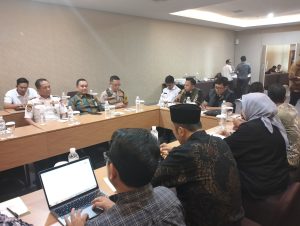 Jelang Debat ke 2, KPU Kabupaten Banyuasin Gelar Rakor