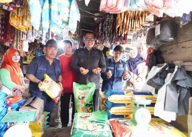 Pj Bupati Banyuasin Mendadak Sidak Pasar Balai, Ini Alasannya