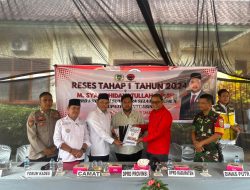 Reses Tahap 1, Anggota DPRD Sumsel M Syarif  Menemui Masyarakat Langsung di Tiga Kecamatan Banyuasin