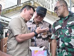 Pjs Bupati Banyuasin dan Pj Gubernur Sumsel Tinjau Perum Bulog Tanjung Lago