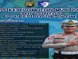 Tingkatkan ketertiban dan keselamatan berlalu lintas, Polres Pagar Alam Gelar Operasi Keselamatan Musi 2025