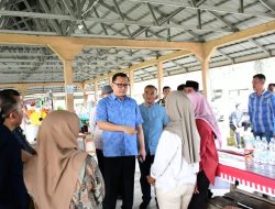 Pj. Bupati Banyuasin Muhammad Farid Tinjau Pusat Kuliner