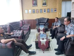Perkuat Sinergi dan Koordinasi, Kalapas Banyuasin Kunjungi Kejari Banyuasin