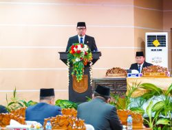 Rapat Paripurna Penetapan Bupati Dan Wakil Bupati Terpilih, Pj. Bupati Banyuasin: “Selamat Menjalankan Amanah”
