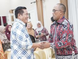 Danrem 044/Gapo Disambut Hangat di Bumi Serasan Sekate, Makan Malam Dihadiri Bupati Terpilih.