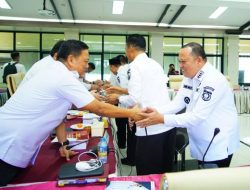 Pj Bupati Muba Dampingi Pj Gubernur Sumsel Evaluasi Kinerja Triwulan II Bulan Desember Tahun 2024 dan Januari 2025