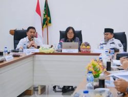 Rakor Penyelesaian AGHT Pembangunan Jalan Tol Trans Sumatera pada Ruas Betung – Tempino – Jambi