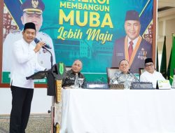 Rapat keberlanjutan Kepemimpinan Muba bersama Bupati dan Wakil Bupati Muba Terpilih Periode 2025-2030