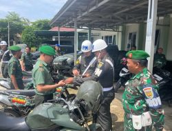 Subdenpom Persiapan Sekayu Berikan Sosialisasi Operasi Gaktib dan Yustisi ke Kodim Muba