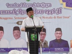 Gubernur Sumsel Buka Lomba Adzan PWI Sumsel, Harap Jadi Agenda Tahunan