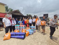 4 Rumah DiLalap Si Jago Merah, Wabup Netta Turun Berikan Bantuan