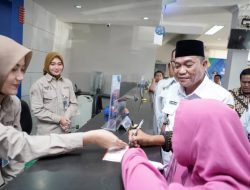 Bupati H M Toha :Program Bantu Umak salah satu upaya Pemkab muba turunkan angka kemiskinan di Muba