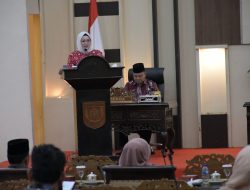 Wabup Netta Sampaikan Nota Pengantar Raperda Pertanggungjawaban APBD Tahun 2024 Dalam Paripurna DPRD